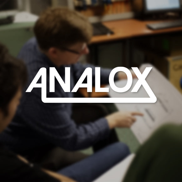 Analox company logo on the About Us page