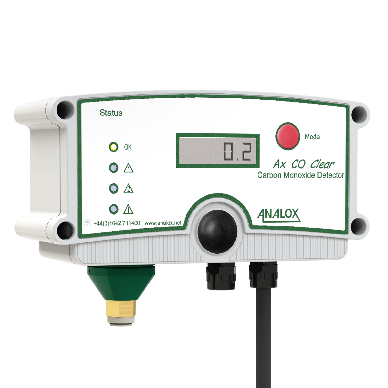 CO Clear carbon monoxide gas level monitor