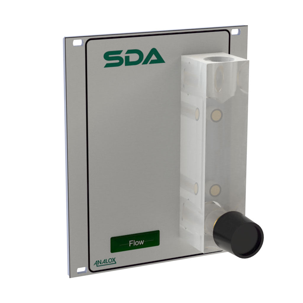 SDA Flow Meter ¼ Rack, 3U Plate by Analox