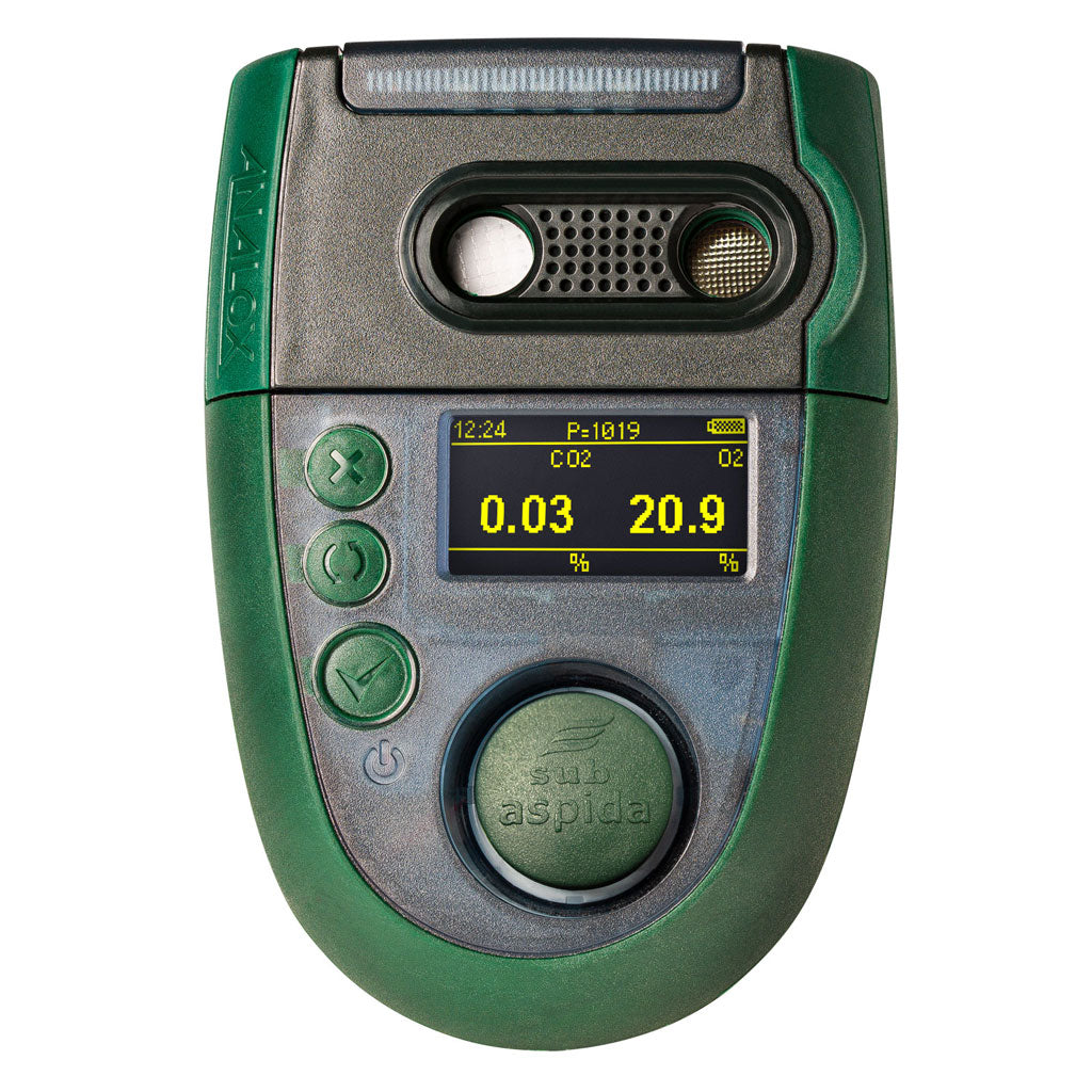Sub Aspida Portable O₂ & CO₂ Multi-Gas Detector